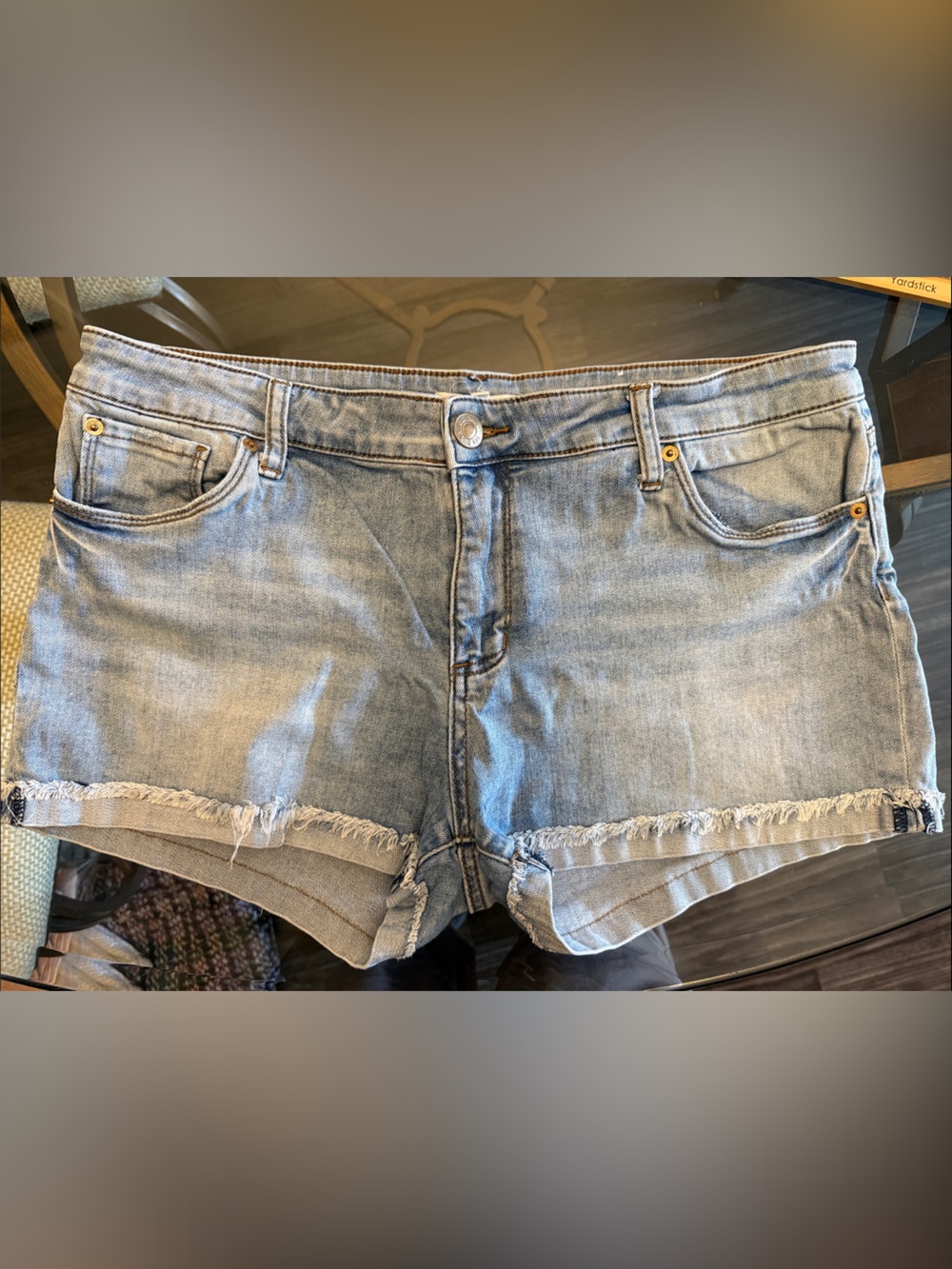 Women's denim shorts